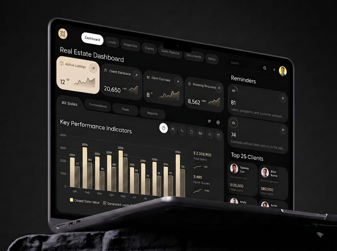 Real Estate SaaS preview
